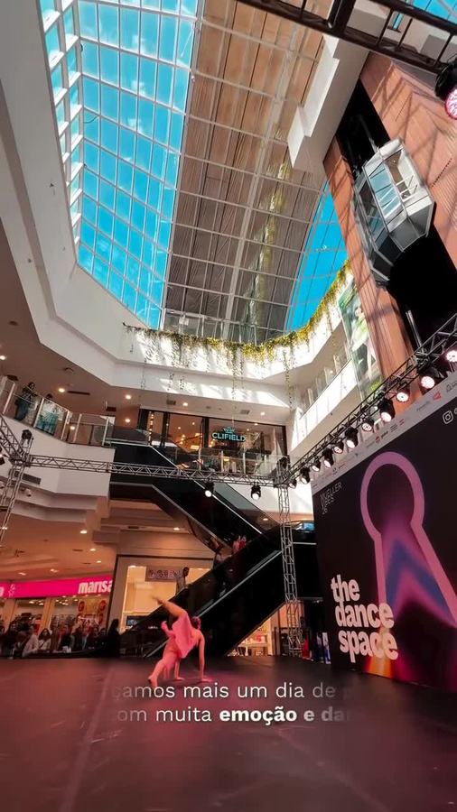 Mueller Vibes — Cobertura em tempo real do evento The Dance Space, no shopping Mueller, com stories dinâmicos ao vivo.